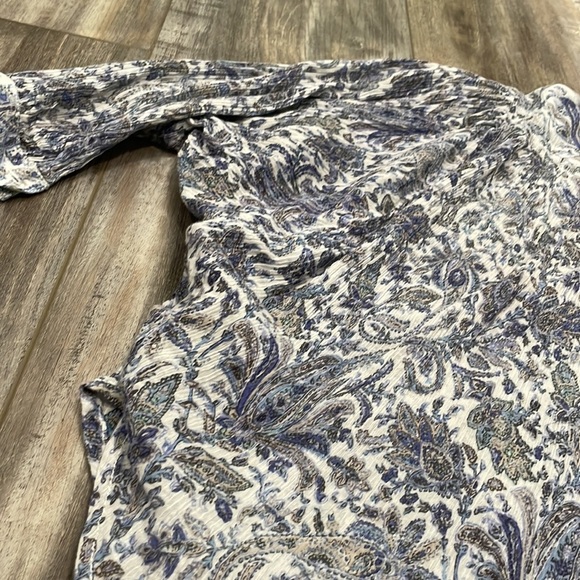 ANTHROPOLOGIE Pilcro The Tavi Buttondown Blouse XS - Picture 11 of 11